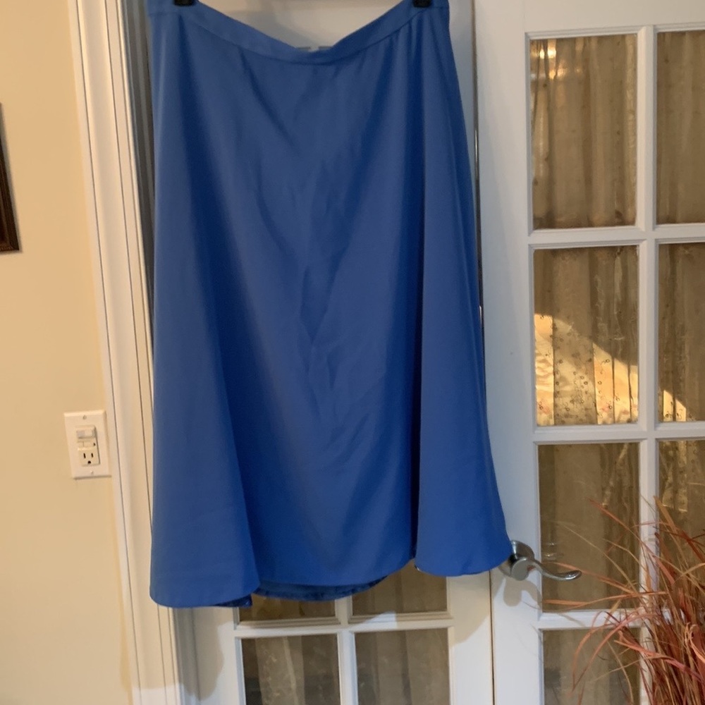 New skirt Blue 100% polyester